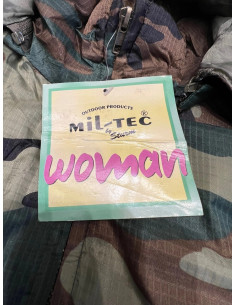 veste anorak mil-tec woman femme taille xs camo neuf 2