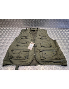 Veste Gilet Sans Manche Reporter 14 Poches vert Mil-Tec 10701101 Taille xxl Neuf