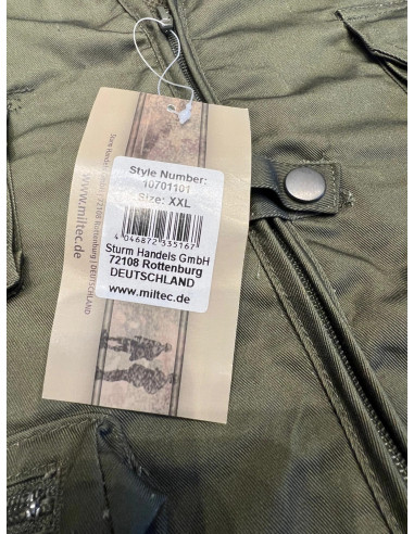 Veste Gilet Sans Manche Reporter 14 Poches vert Mil-Tec 10701101 Taille xxl Neuf