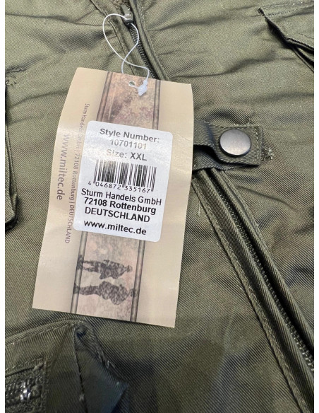 Veste Gilet Sans Manche Reporter 14 Poches vert Mil-Tec 10701101 Taille xxl Neuf