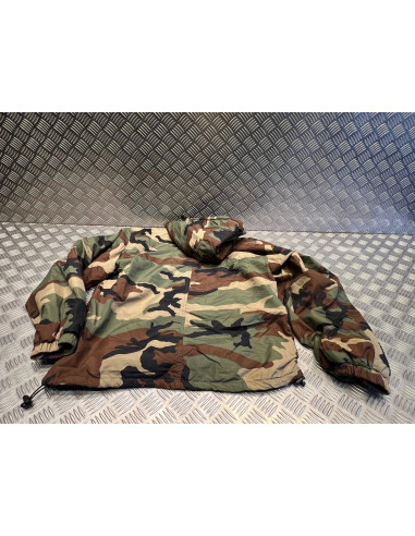 Veste anorak coupe-vent mil-tec winter camo taille s ou xl interieur polaire