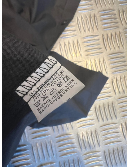 chemise chemisette manches courtes mil-tec noir dispo taille s m l xl ou xxl