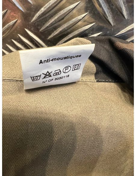 Chemisette chemise militaire Camouflage taille 43/44 csv 2003 chantonnay neuf