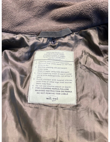 mil-tec veste ECWCS avec doublure polaire vert olive kaki taille m 10615001