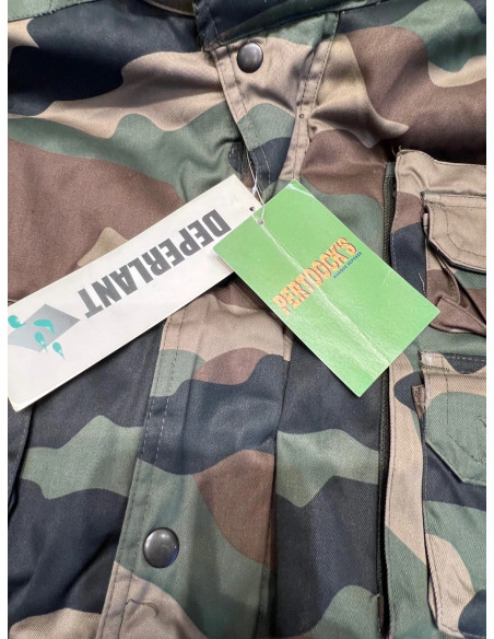 veste parka pertoock's militaire neuf taille m camo neuf
