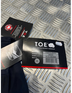 pantalon securite incendie toe concept f2 200387 bleu marine taille 38 ou 36 new 2