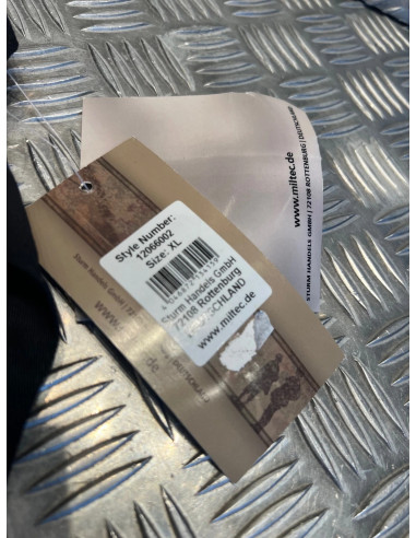 pantalon mil-tec 12066002 de securite noir neuf taille xl