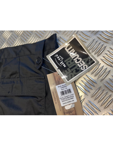 pantalon mil-tec 12066002 de securite noir neuf taille xl