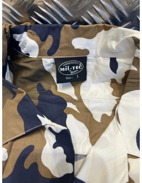 Chemise chemisette militaire mil-tec neuf camo taille l