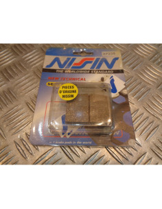jeu plaquette frein arriere moto suzuki vx 800 1990 - 93 nissin 2P-235SS bihr 2P