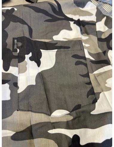 chemise chemisette militaire mil-tec neuf camo taille l ou xl ou xxl