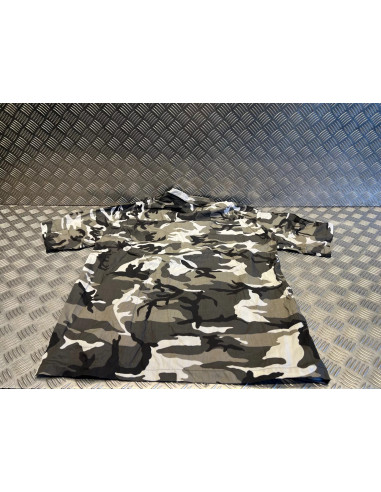chemise chemisette militaire mil-tec neuf camo taille l ou xl ou xxl