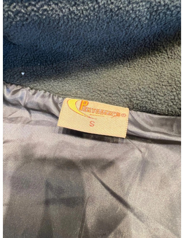 gilet polaire vert kaki pertoock's taille s neuf