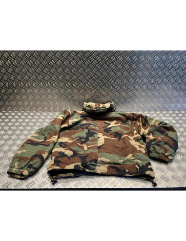 veste anorak coupe-vent mil-tec winter camo taille m interieur polaire
