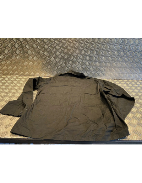 veste us bdu ripstop noir mil-tec noir neuf taille xxl coat hot weather pathern