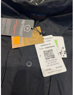 chemise tactical pentagon k02010-01 neuf taille m 2