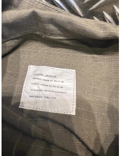 chemise mil-tec teesar army combat uniform vert olive neuf taille xl 2