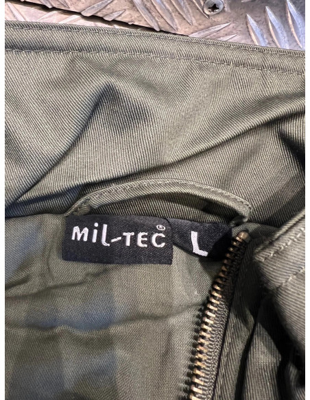 veste mil-Tec ranger gilet taille l vert olive reporter multipoches