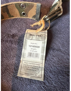 ceinture miltec tissu canvas camo large de 40 mm et 110cm de long 2