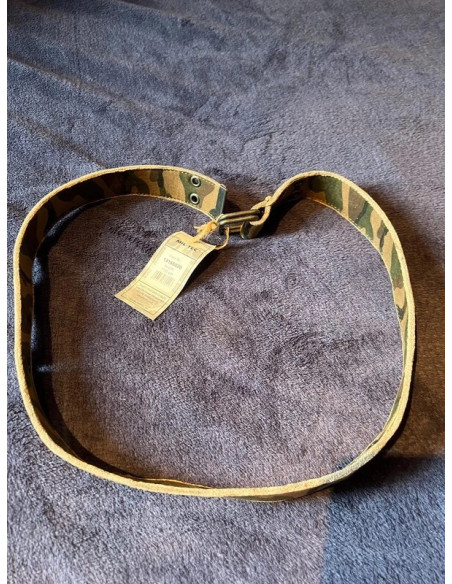 ceinture miltec tissu canvas camo large de 40 mm et 110cm de long