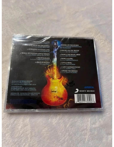 disque cd Carlos Santana guitar heaven the greastest guitar classics of all time