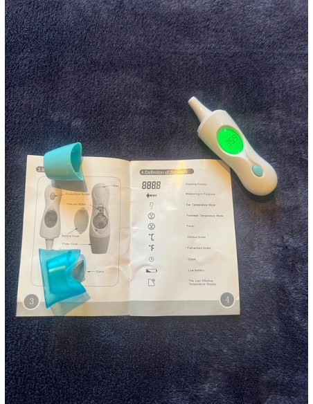 4 en 1 thermomètre infrarouge bébé digital Muti-fonction enfant bébé LBS IT-201