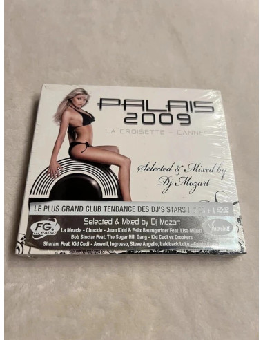 2 disque cd et dvd neuf palais cannes la croisette dj mozart 3259130179415