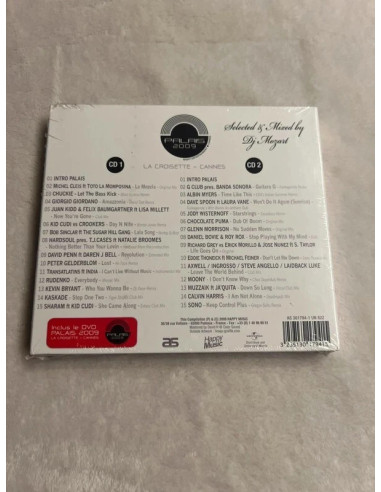 2 disque cd et dvd neuf palais cannes la croisette dj mozart 3259130179415