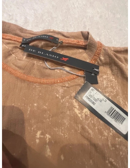 t shirt de blasio maglia beige taille xl