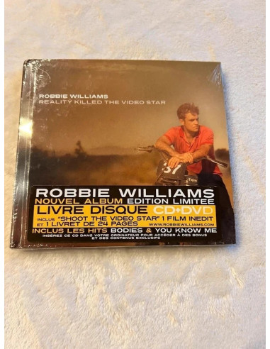 disque cd Robbie Williams reality killed the radio star 5099968775421 neuf