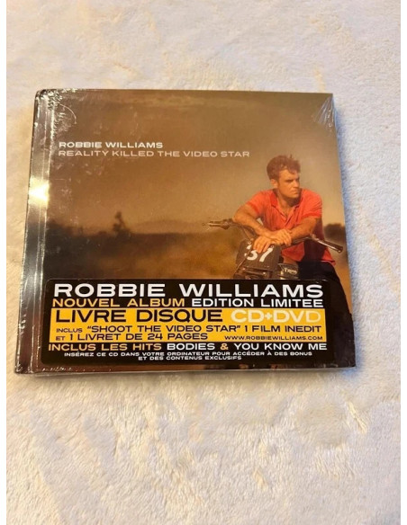 disque cd Robbie Williams reality killed the radio star 5099968775421 neuf
