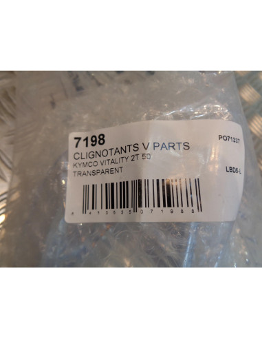 clignotant avant gauche v-parts scooter kymco 50 vitality 2004 - 19 LBD5-L bihr