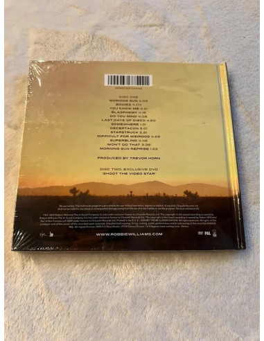 disque cd Robbie Williams reality killed the radio star 5099968775421 neuf