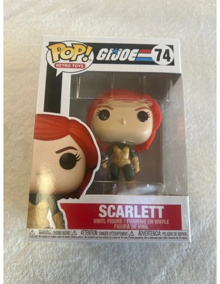 Funko pop G.I.Joe Scarlett 74