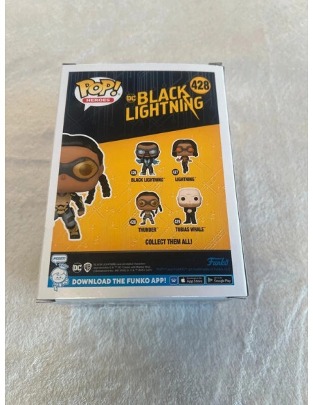 funko pop dc black lightning thunder 428