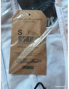 Cuissard velo bretelle homme surpass respirabilite confort oeko tex 100 taille s 2