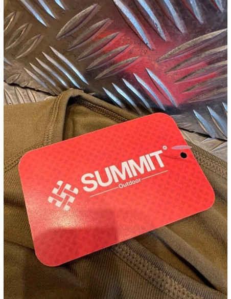 T-Shirt technique Action su-8030 summit aoutdoor climatherm kaki taille xxl