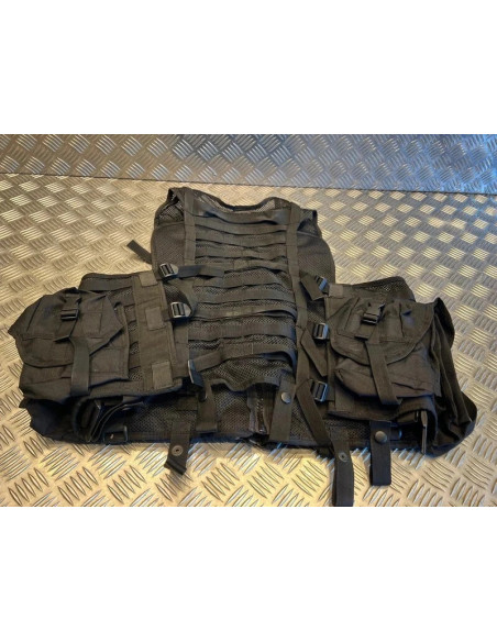 Gilet tactique 8 Pockets Tactical Vest Modular System Mil-Tec - CCE noir