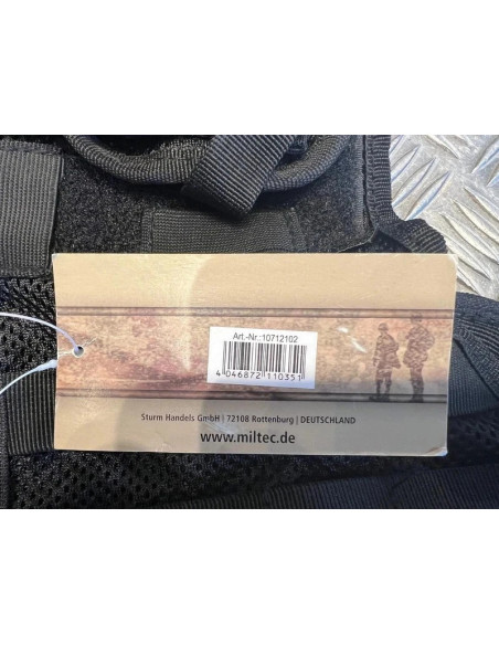 Gilet tactique 8 Pockets Tactical Vest Modular System Mil-Tec - CCE noir