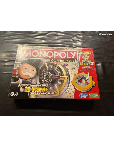 monopoly coffre fort Jeu de societe pour enfants a partir de 8 Ans