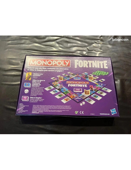 Hasbro Monopoly Fortnite Jeu de Société (E6603447)