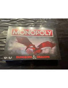 monopoly - Dungeons & dragons - hasbro - Version Française - NEUF sous blister