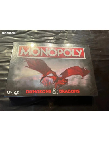 monopoly - Dungeons & dragons - hasbro - Version Française - NEUF sous blister