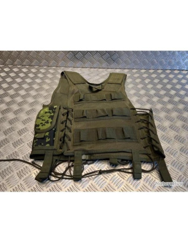 Gilet tactique light camo système Molle mfh pour airsoft paintball