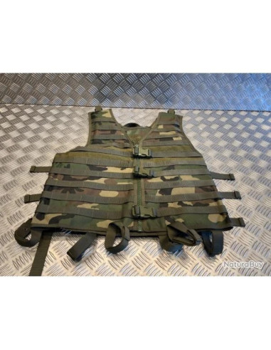 Gilet tactique light camo système Molle mfh airsoft paintball