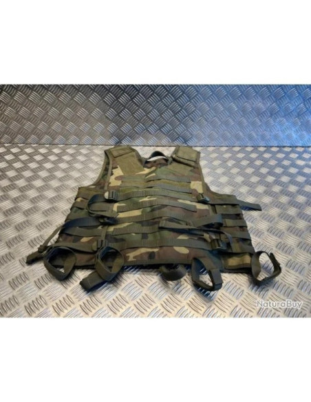 Gilet tactique light camo système Molle mfh airsoft paintball