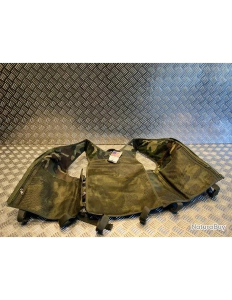 Gilet tactique light camo système Molle mfh airsoft paintball