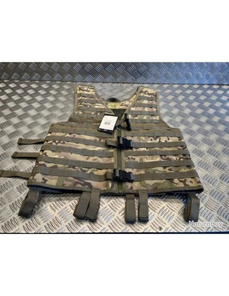 Gilet tactique light camo système Molle mfh