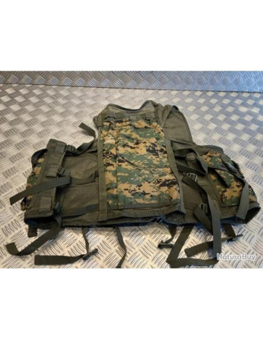 Gilet tactique 9 Pockets Tactical Vest Mil-Tec - camo digit