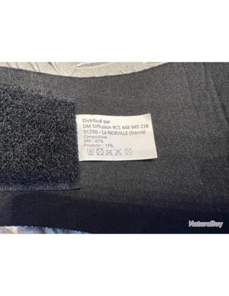 Masque néoprène intégral Red skull white lines